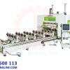 Máy cnc 4 trục 16 dao kẹp xoay 180 độ thay dao | Quốc Duy