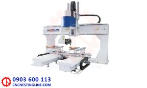 Máy CNC trung tâm 5 trục dao kép | Quốc Duy