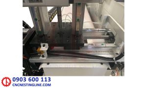 Vít me ray trượt máy khoan CNC 2 phương 4 trục