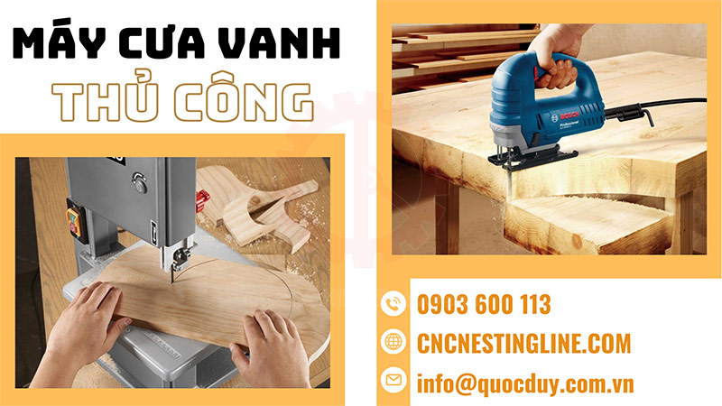 Máy cưa lọng đứng định hình | CNC Nesting Line