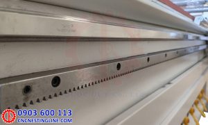 Ray trượt dẫn hướng - bánh răng