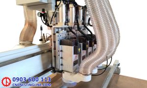 Trục chính máy CNC gỗ 4 đầu