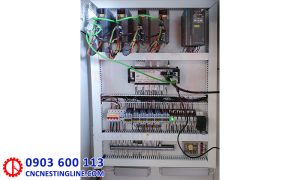 Tủ điện điều khiển máy CNC gỗ 4 đầu