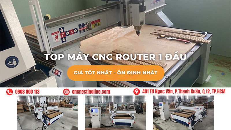 Máy CNC 1 đâu router giá tốt