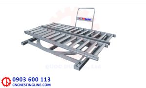 Xe đẩy bàn xoay kép | CNC Nesting Line