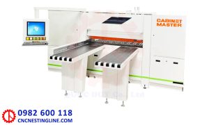 Bàn làm việc máy cưa panel 2 chiều cắt 2 phương