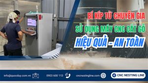Hướng dẫn sử dụng máy cnc cắt gỗ