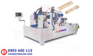 Máy cắt khoan phay rãnh chân ghế | CNC Nesting Line