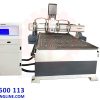 Máy khắc gỗ CNC 4 đầu bàn hút chân không