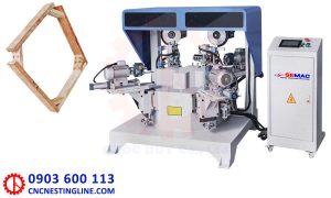 Máy khoan cắt góc khung mê ghế | cnc nesting line
