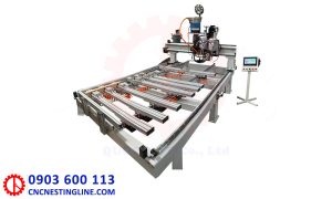 Máy khoan cấy ốc tự động | cnc nesting line
