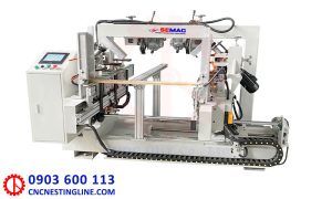 Máy khoan đố xéo tự động 4 đầu | Quốc Duy
