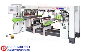 Máy khoan giàn 84 mũi nạp phôi tự động | Quốc Duy