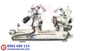 Máy khoan góc nghiêng xéo 2 đầu | Quốc Duy