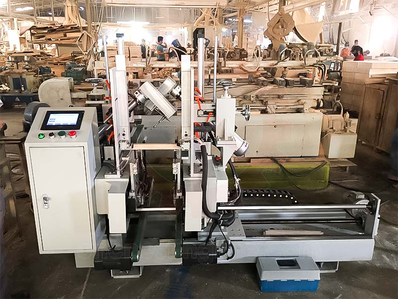 MÁY KHOAN XÉO 2 ĐẦU TỰ ĐỘNG - SM 1600DI2 2 Máy khoan xéo 2 đầu 1200mm | CNC Nesting Line