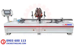 Máy làm bản lề ổ khóa cửa 2 chiều cnc | Quốc Duy