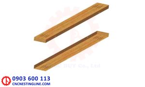 Máy phay rãnh niềng ghế 2 đầu | CNC Nesting Line
