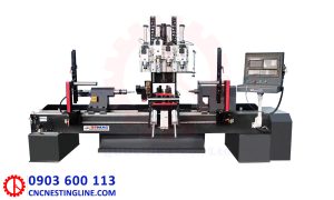 Máy phay tiện gỗ CNC khổ 1500mm