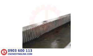 Thanh răng máy khoan ván 6 mặt 2 đầu bàn đôi | cnc nesting line