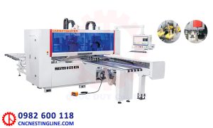 Máy khoan CNC 6 mặt 2 chùm khoan thay dao tự động