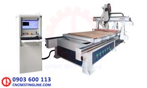 Máy phay CNC router 1 đầu thay dao đĩa