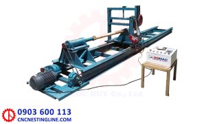 Máy tiện cột nhà đường kính 500 mm | cnc nesting line
