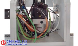 Động cơ servo trục X máy CNC 1 đầu 12 dao