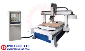 Máy phay cnc router 1 đầu 12 dao | cnc nesting line