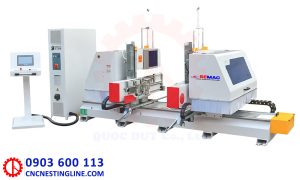 Máy tạo mộng dương 2 phôi cùng lúc | CNC Nesting Line