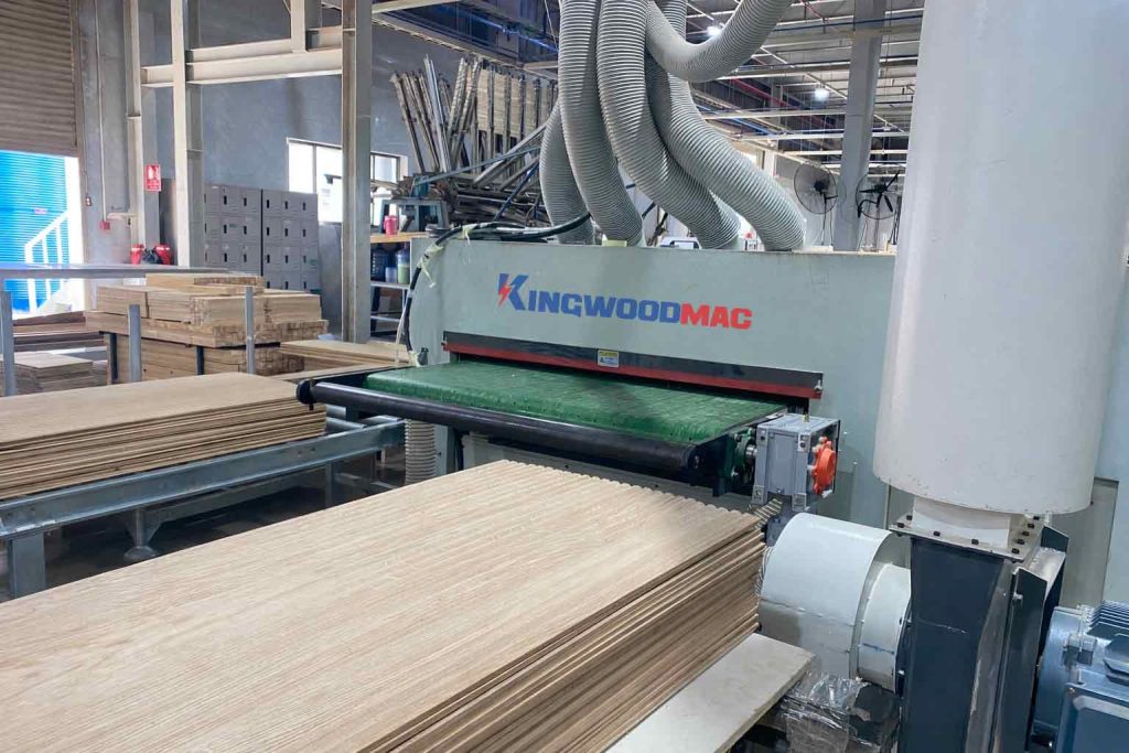 Xưởng nội thất gia công lam sóng bán nguyệt