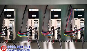 Driver máy CNC gỗ công nghiệp 1 đầu | CNC Nesting Line