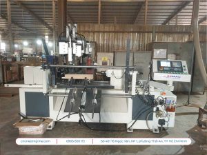 Giao máy tiện CNC 4 trục về Bình Dương