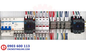 Thiết bị điện máy CNC gỗ 1 đầu | CNC Nesting Line