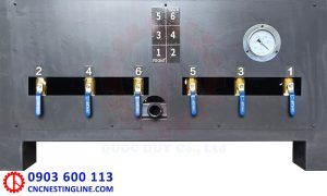 Van đóng mở hút chân không máy CNC 1 đầu