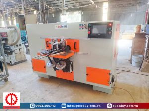 MÁY PHAY MỘNG DƯƠNG 2 BÀN 1 ĐẦU - SMHF 140 2 Báo giá máy làm mộng oval dương1 đầu mới nhất