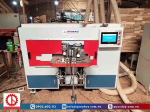 MÁY PHAY MỘNG DƯƠNG 2 BÀN 1 ĐẦU - SMHF 140 6 Máy đánh mộng dương CNC 1 đầu 2 bàn giá rẻ