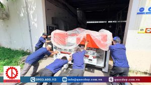 Bàn giao máy đục gỗ vi tính 8 đầu | Quốc Duy