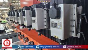 Giao máy chạm khắc gỗ 3D 8 đầu | Quốc Duy
