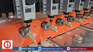 Giao máy đục CNC 8 đầu điêu khắc tại Bình Dương