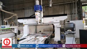 Vận hành máy gia công CNC 5 trục 2 bàn tại Đồng Nai