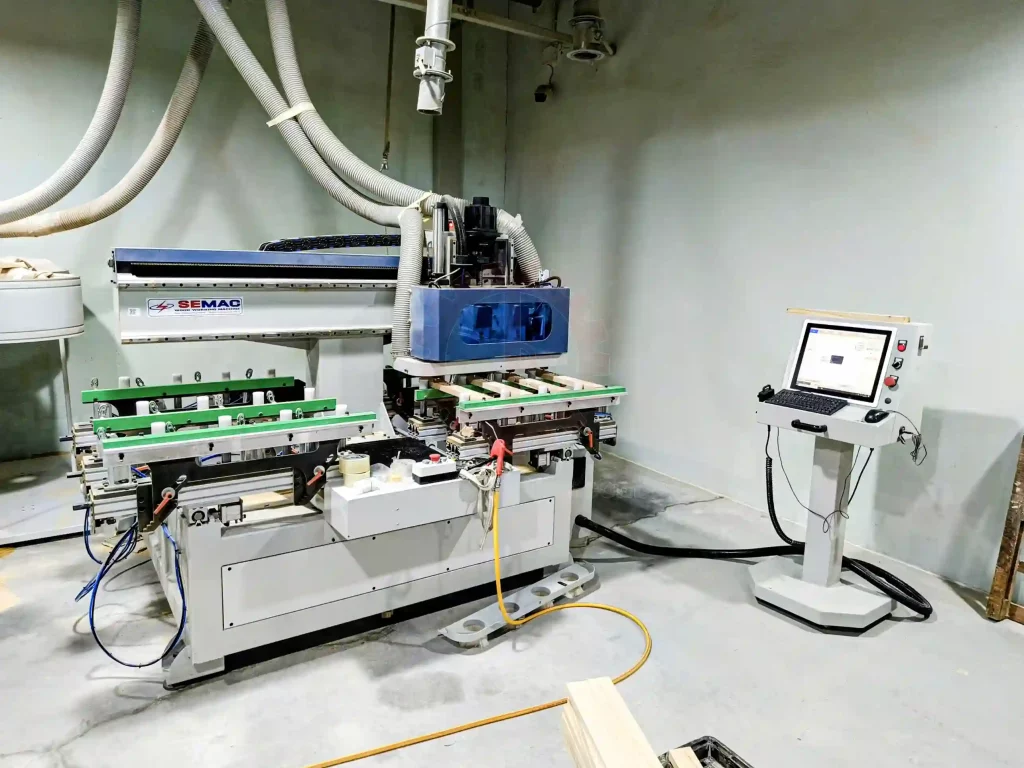 Máy mộng âm CNC 4 đầu tại Hà Nội | Quốc Duy